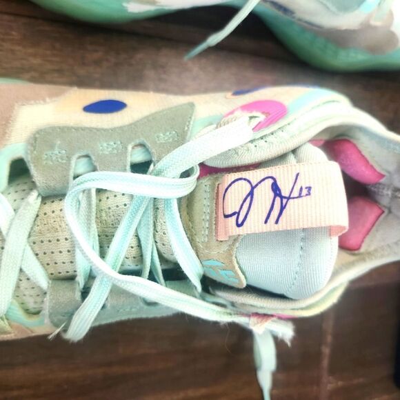 RARE! Adidas Harden "Vol. 5 Futurenatural" Clear Mint Men’s Sz 9/42.5 APE 779001 - Picture 10 of 12